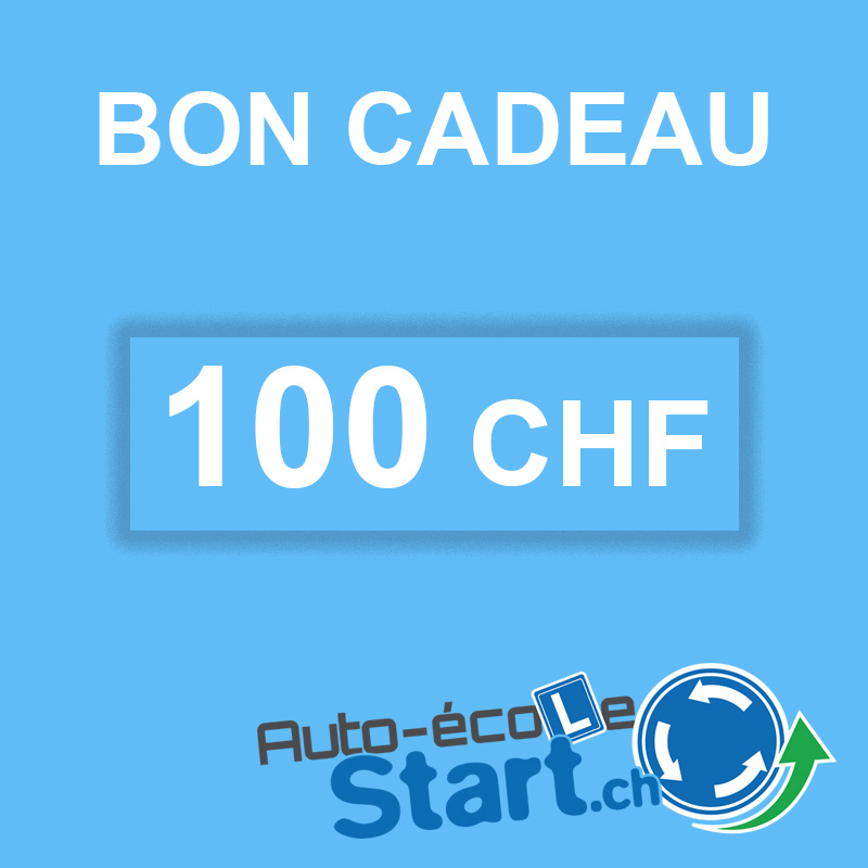 Bon cadeau - Valeur 100 CHF